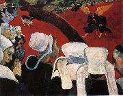 Paul Gauguin Jacob struggled with the Angels oil painting on canvas